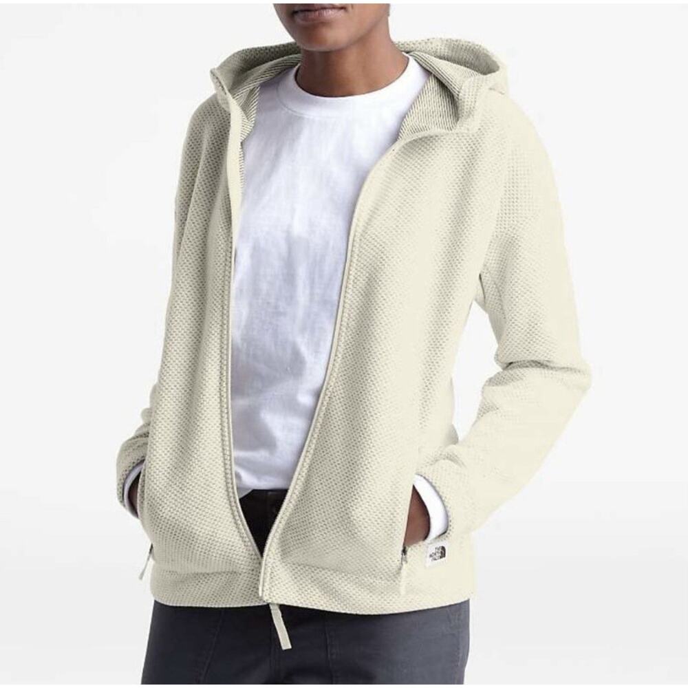 The North Face SIBLEY Women‎ Hooded Jacket Full Zipper Top Sz Small Comfy